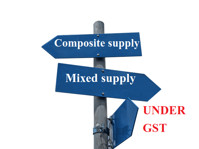 All about Composite and Mixed Supply under GST Law