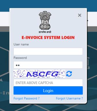 FAQs on Registration and login on GST e-invoice portal