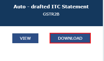 how to download GSTR-2B